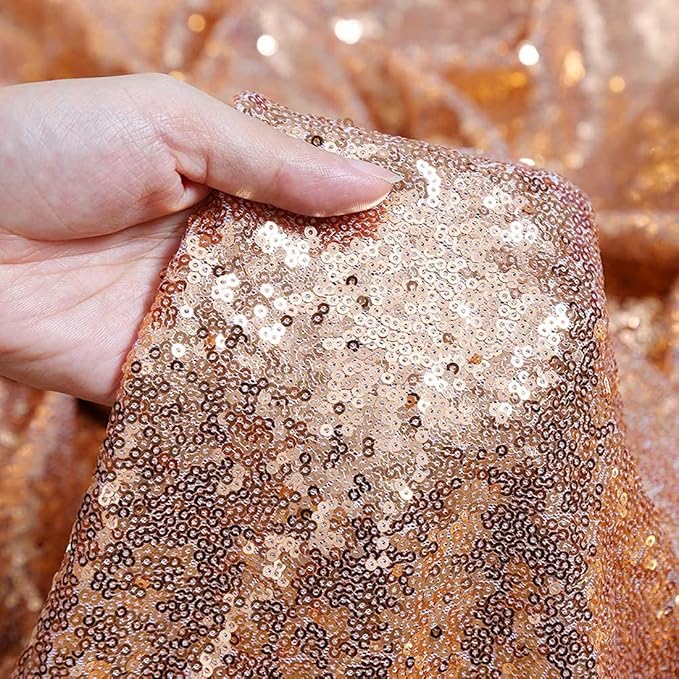 Poise3EHome 6FT x 8FT Sequin Photography Backdrop Curtain - Image 4