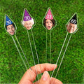 50 Pcs Personalized 50th To 90th Birthday Drink Stirrers by FamiTrendz