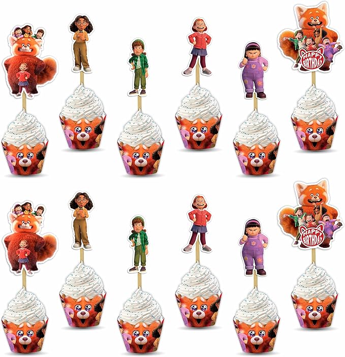 Seyal® Trning Red Cupcake Wrapper - Image 5