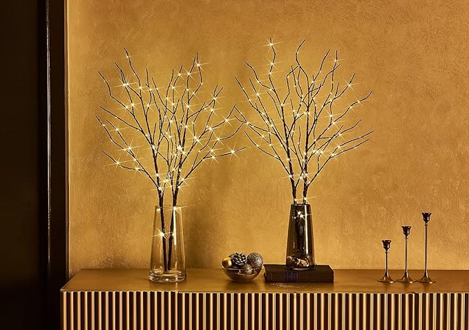 Fudios Branch Lights Battery Operated by Fudios