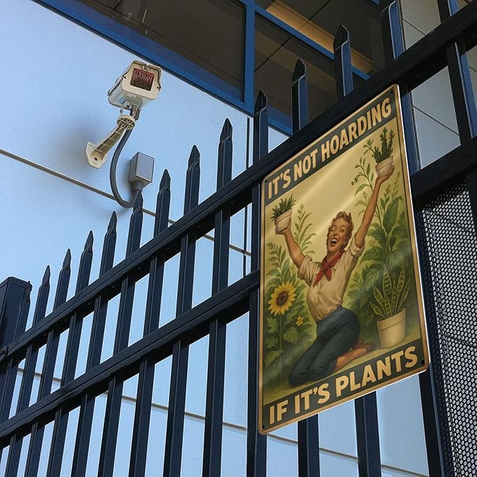 Vintage Metal Garden Sign - Image 8