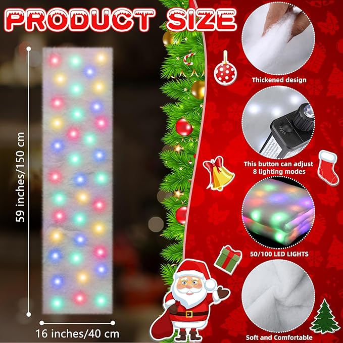 VIHOSE Christmas Snow Blanket - Image 2