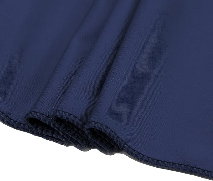 MDS Pack of 125 Spandex Chair Sashes Bows Elastic Stretch Dining Chair Bands - Image 4