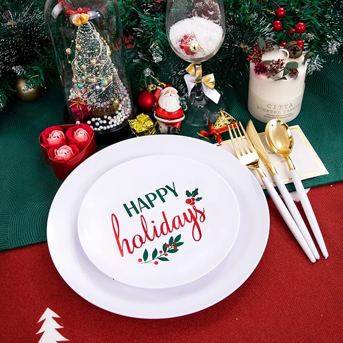 Supernal 150pcs Easter Plastic Dinnerware - Image 3