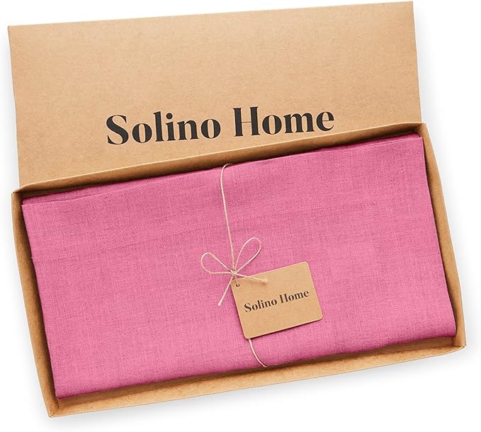 Solino Home Linen Square Tablecloth 52 x 52 Inch - Image 6