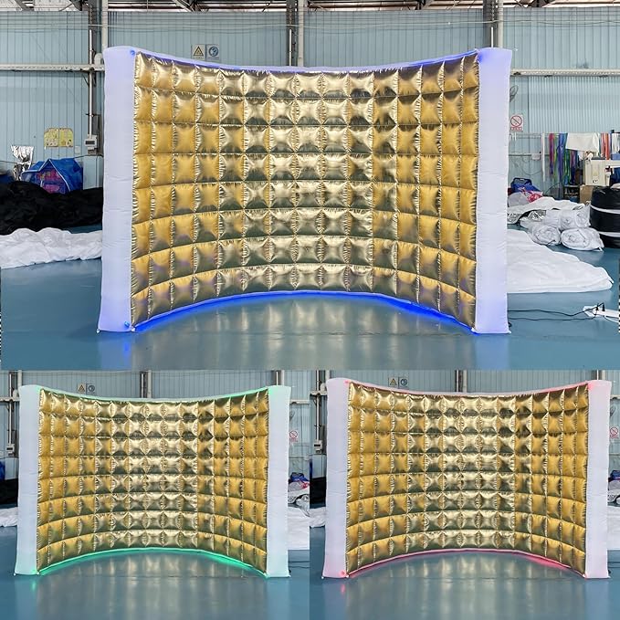 SAYOK Inflatable Photo Booth Wall Selfie Booth Backdrop, Photo Booth Enclosure - Image 5