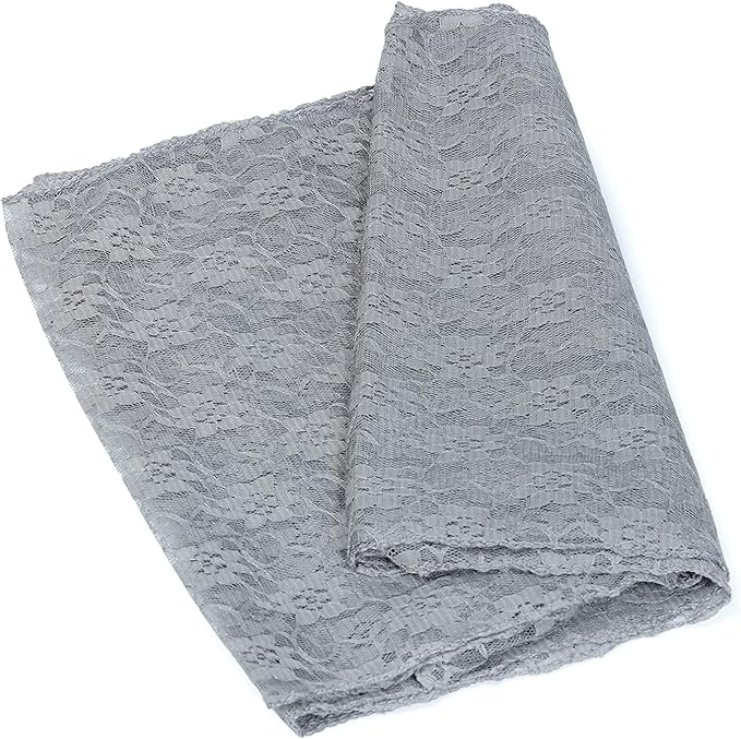 MDS Pack of 15 Wedding 12 x 108 inches Lace Table Runner - Image 6