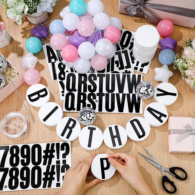Giant Friendship Bracelet Garland Kit, DIY Birthday Banner - Image 3