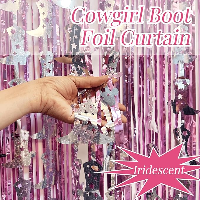 4 Pcs Cowgirl Party Decorations - Image 3
