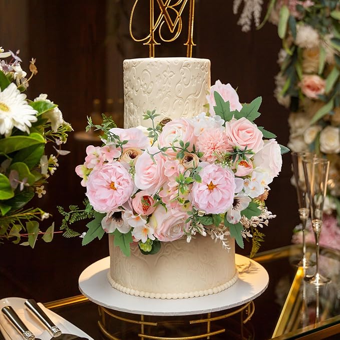Artificial Flowers Combo for DIY Wedding Bouquets Combo Centerpieces - Image 6