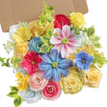 Serra Flora Artificial Flowers Combo Set Faux Flowers Bulk Flower Leaf by SerraFlora