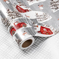 LeZakaa Christmas Silver Wrapping Paper Jumbo Roll by LeZakaa