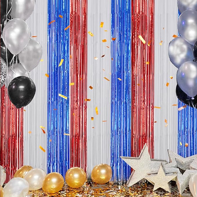 3 Pack Foil Fringe Backdrop - Image 6
