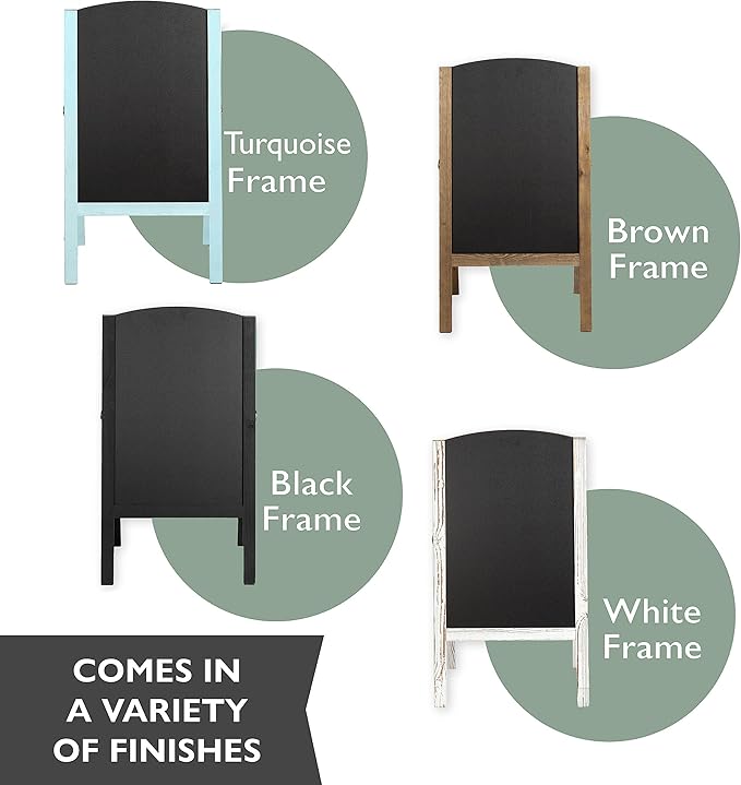 Ilyapa A-Frame Chalkboard Sidewalk Sign - Image 7