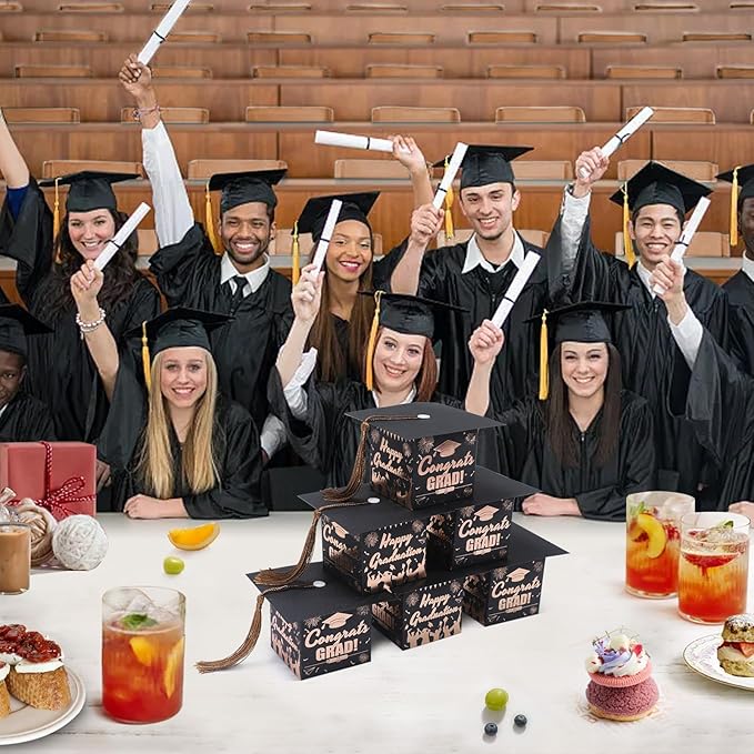 COTOPHER 36 Pack Mini Graduation Cap Gift Boxes - Image 5