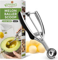 Spring Chef Extra Small Cookie Scoop, Stainless Steel Melon Baller, Baking by SpringChef