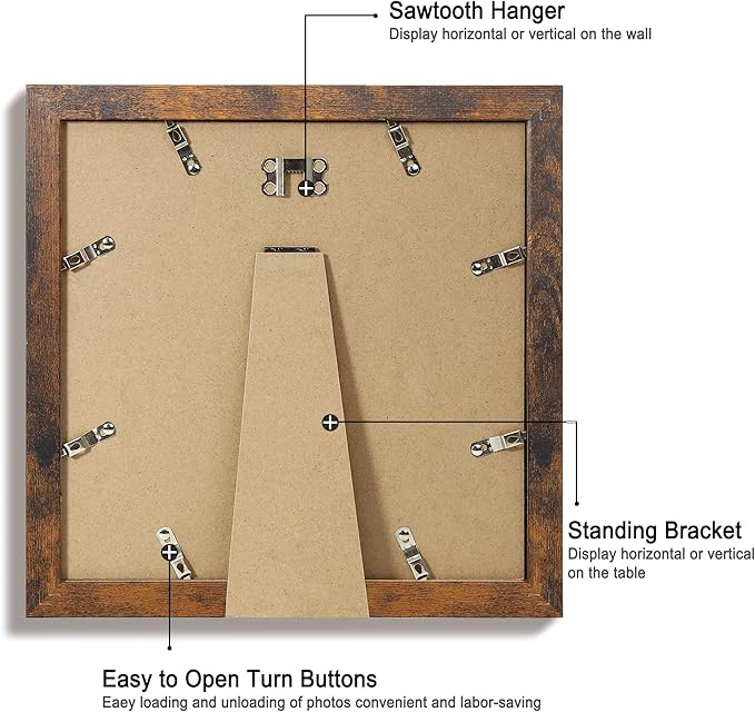 10x10 Picture Frame Set of 4 - Image 5