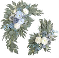 Faux Flower Swag Set of 2 for Wedding Welcome Signs Floral Swag Wedding by Piklado