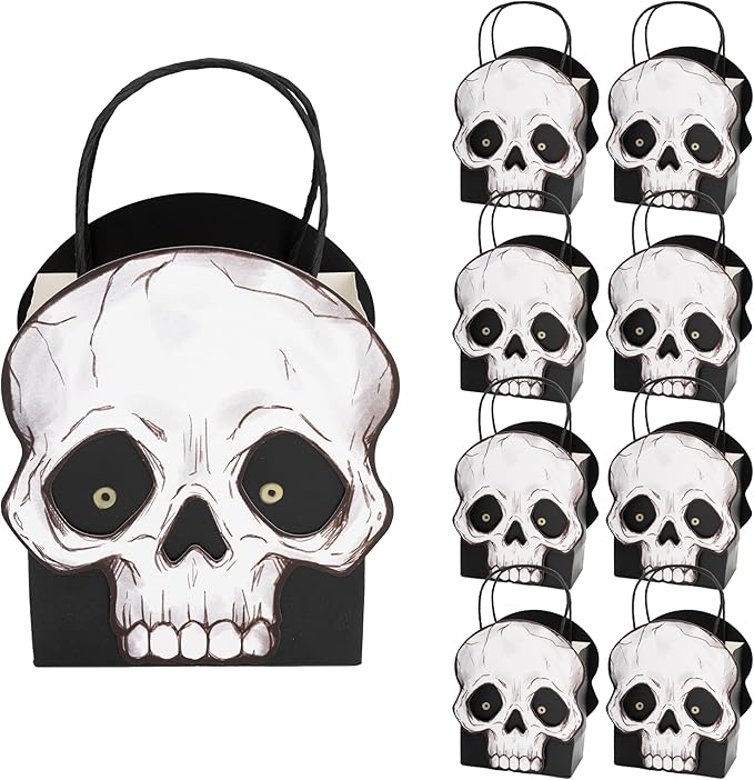 Cheerland Halloween Skull Gift Bag Party Favor Bags Party Decorations Halloween by Cheerland