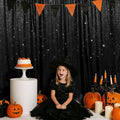 SquarePie Sequin Backdrop Less Transparent Background Sparkly Curtain by SquarePie