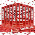 12 Pack Red Biodegradable Confetti Cannon-Confetti Poppers by FIEKEICC
