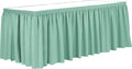 Ultimate Textile Pleat Polyester Fabric Table Skirt by UltimateTextile