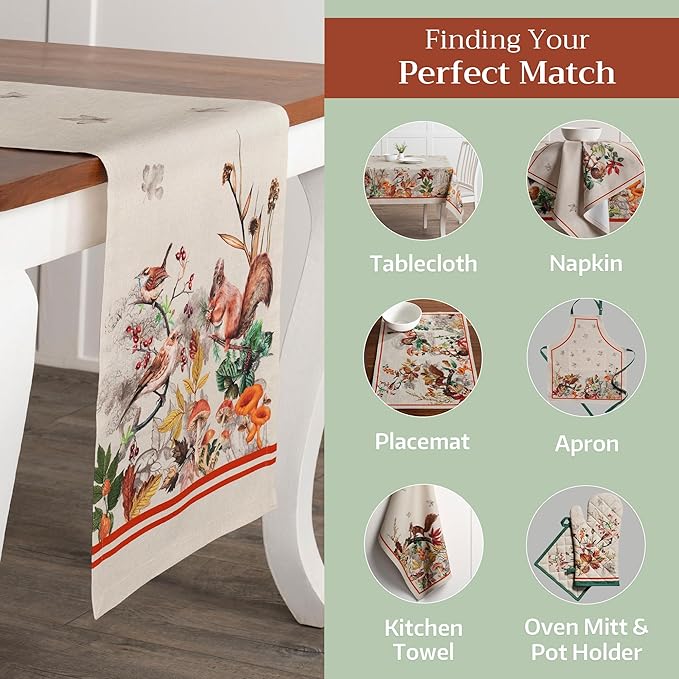 Maison d' Hermine Table Runner 100% Cotton Single Layer Table Runners 108 - Image 6