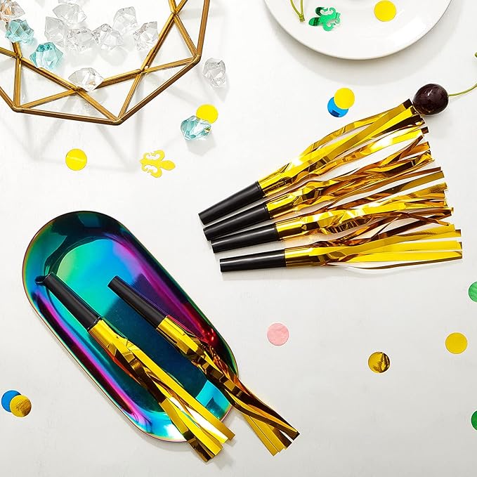 200 Pcs Party Blowers Noise Makers Party Horns Blowout Clappers Noisemakers - Image 4