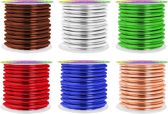 Mandala Crafts 8 Gauge Anodized Aluminum Craft Wire by MandalaCrafts