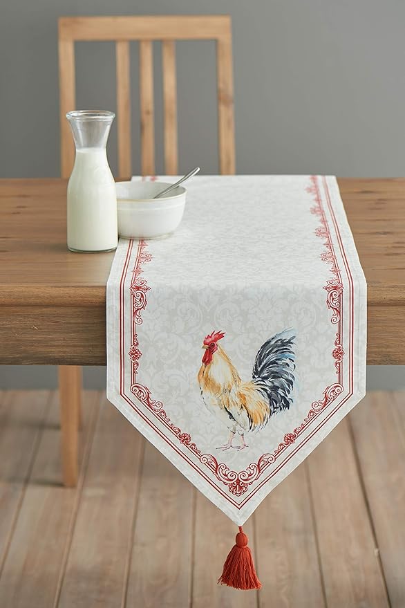 Maison d' Hermine Table runner 100% Cotton Double Layer Table Runners 108 - Image 8