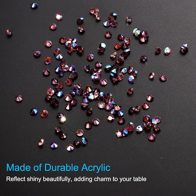 PATIKIL 14000Pcs Wedding Table Scatter Confetti Crystals 3mm Acrylic Diamonds - Image 3