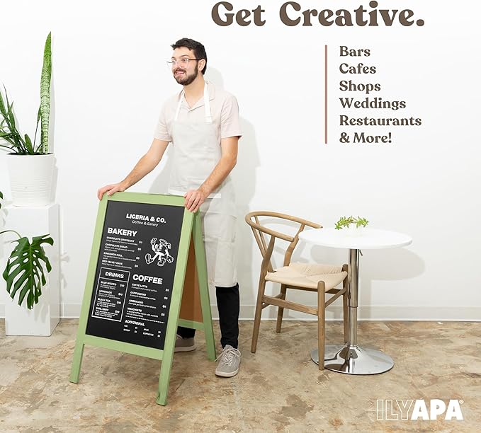 Ilyapa Wooden A-Frame Sign - Image 5