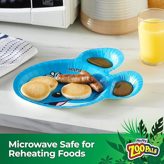 Hefty Zoo Pals Party Edition Paper Plates - Image 9