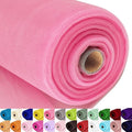 Pink Tulle Fabric Roll Spool Bolt Large Tulle Wedding Party Decoration by AblemeDeco