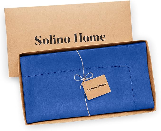 Solino Home Linen Square Tablecloth 52 x 52 Inch - Image 6