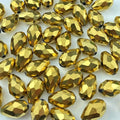 200pcs 4x6mm Teardrop Crystal Glass Beads Vertical Hole Faceted Glass Teardrop by ChooseBeadsChooseHonkoolly