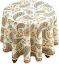 patdrea Designer Vintage French Table Cloth by Welcometopatdrea
