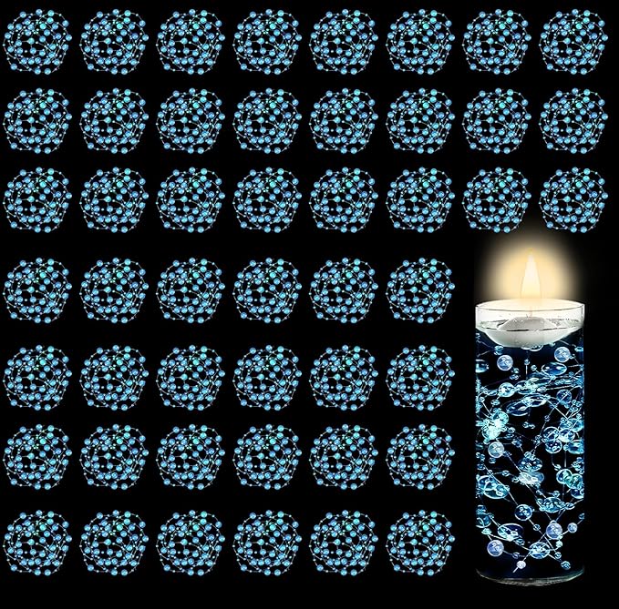 50 PCS Artificial Floating Beads by Cusmation