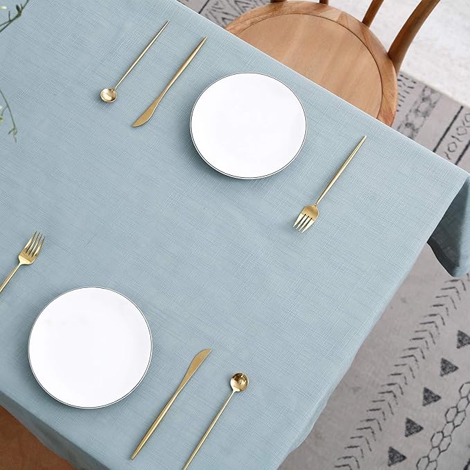 maxmill Lux Faux Linen Table Cloth - Image 3