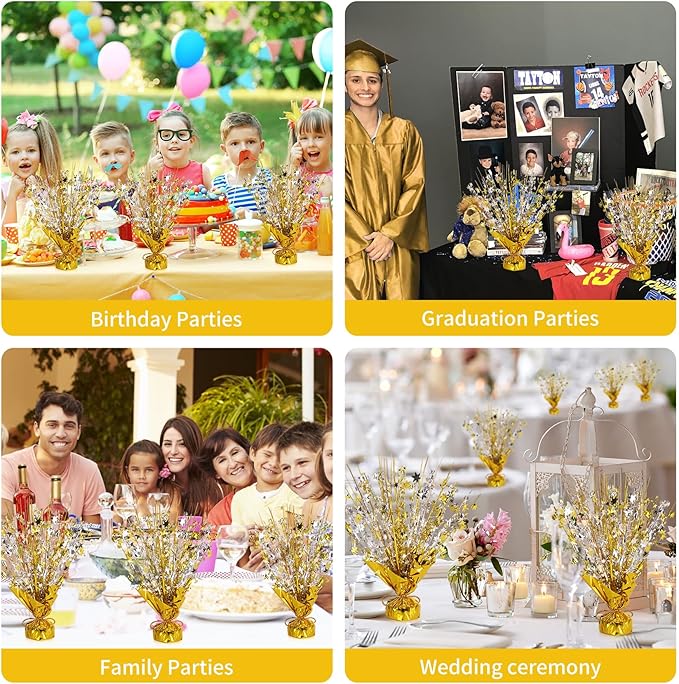 6 Pack Star Table Centerpieces for Party, Birthday Table Decorations for Kids - Image 5