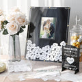 AerWo Wedding Guest Book Alternative, Acrylic Guest Book Wedding Reception by AerWo