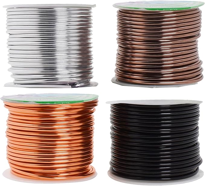 Mandala Crafts 12 Gauge Anodized Aluminum Craft Wire by MandalaCrafts