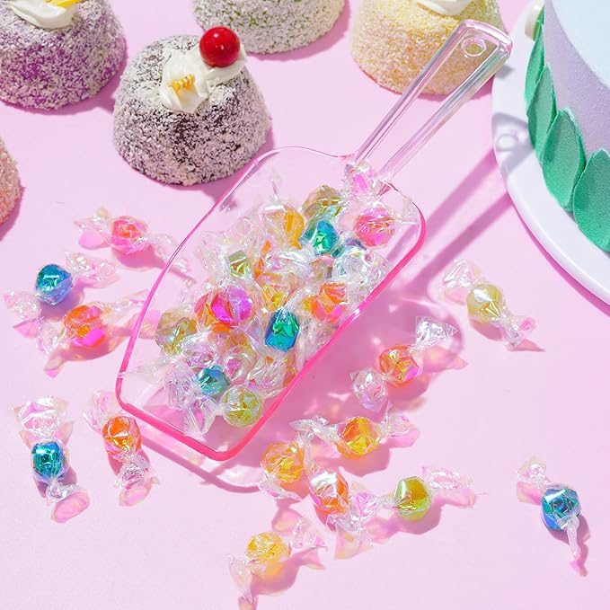 Ice Scoop for Freezer, Acrylic Multi-purpose Kitchen Scoop for Party Wedding - Image 4