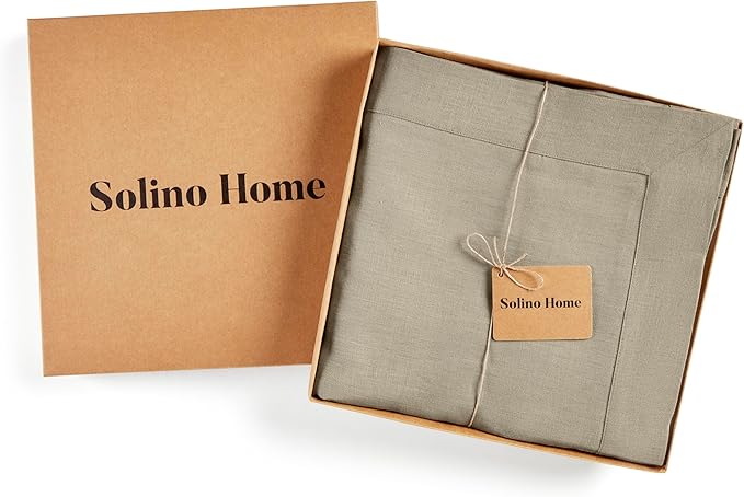 Solino Home Linen Tablecloth 60 x 90 Inch - Image 5