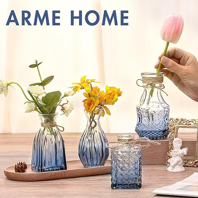 Arme Bud Vases Set of 32, Mini Flower Vintage Cute Vases - Image 5