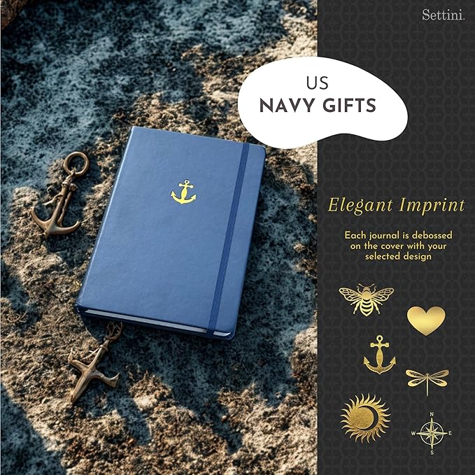 SETTINI Lined Journal, 192 Archival-Quality Pages, QuillEase Bleed-Free Paper - Image 3