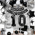10th Birthday Decorations for Boys Girls, Fringe Curtains Kit by Birthdaypartyexpert