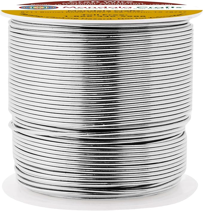 Mandala Crafts 18 Gauge Anodized Aluminum Craft Wire by MandalaCrafts