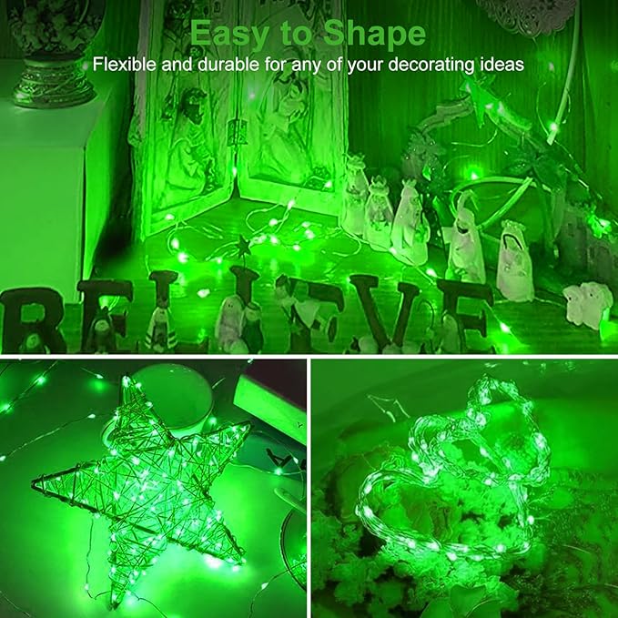 btfarm 12 Pack Fairy Lights Battery Operated, 7ft 20 Led Twinkle Lights String - Image 6