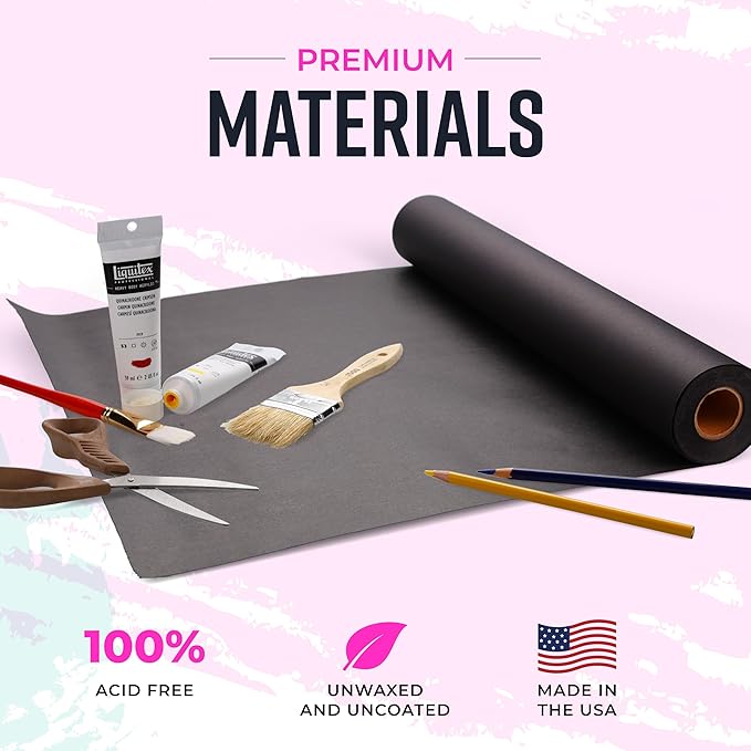 Bryco Goods Black Kraft Paper Roll - Image 2